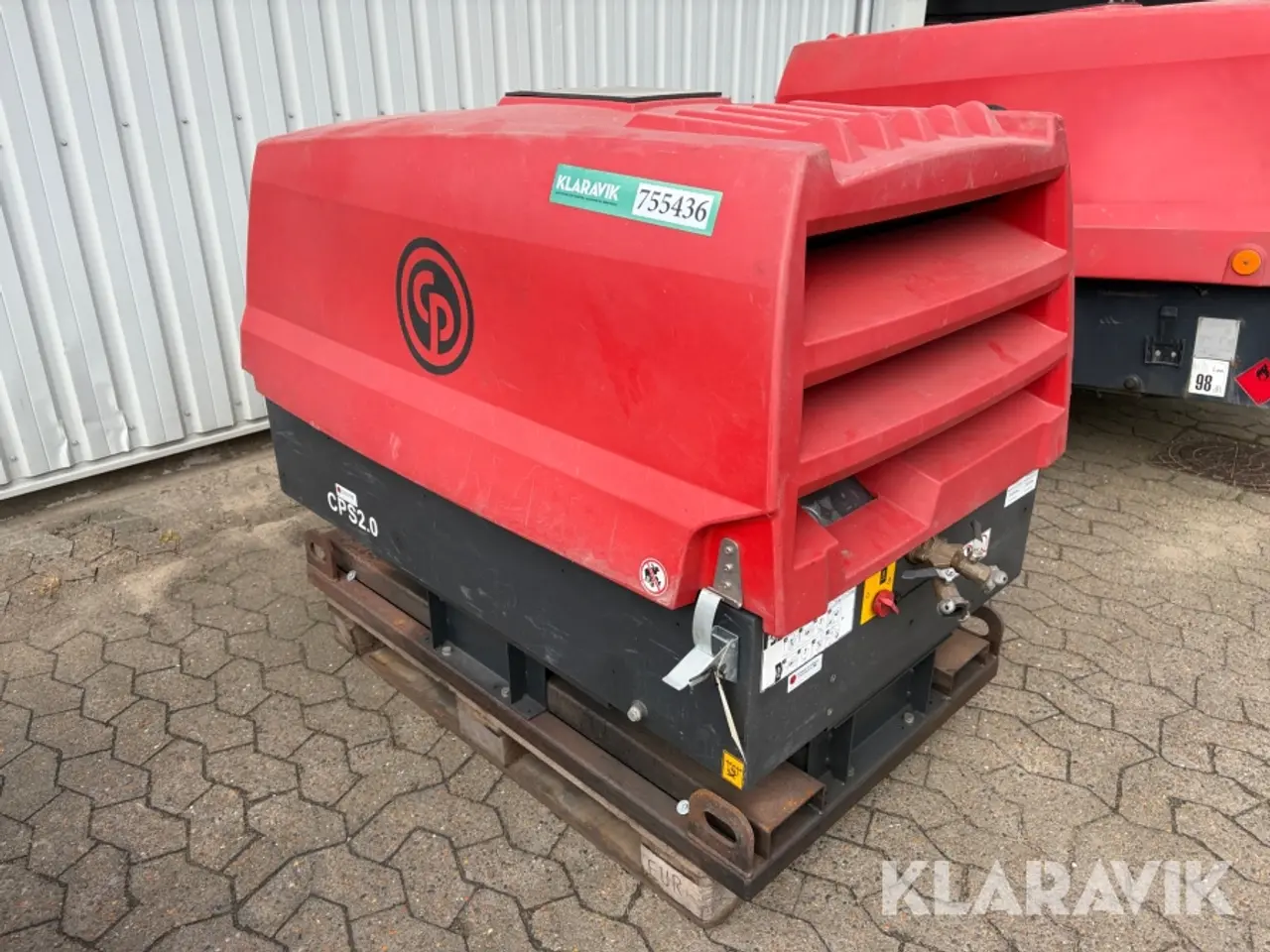 Billede 7 - Mobilkompressor Chicargo Pneumatic CPS2.0 - på gaffellommer