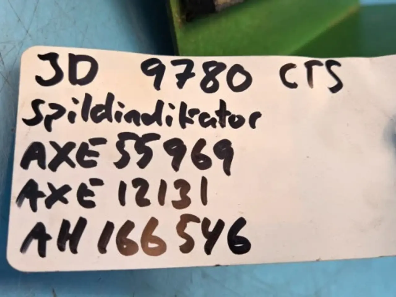 Billede 11 - John Deere 9780 Spilindikator AXE55969