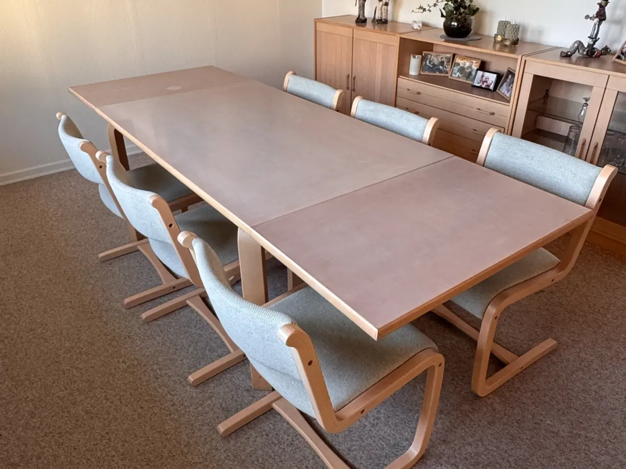 Billede 6 - Spisebordstole 6 styk + bord