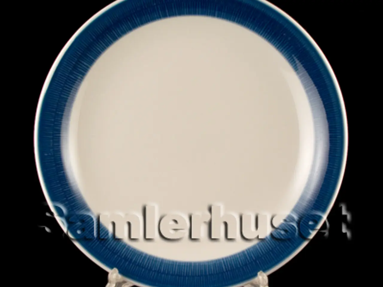 Billede 1 - Blå Koka Tallerken Flad 24 cm.