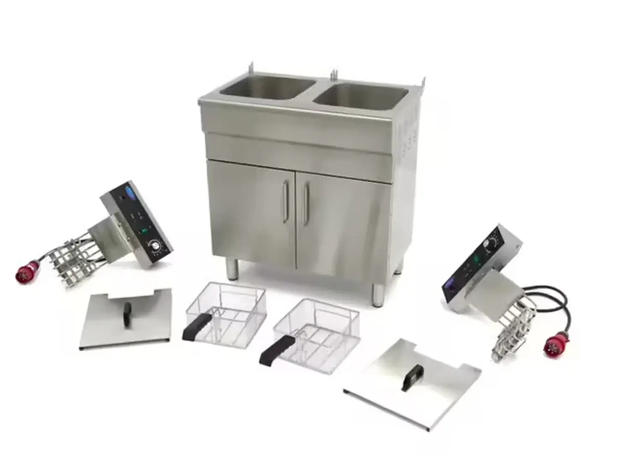 Billede 5 -  Frituregryde 2x 16 L – 2x 5kW – 400 V