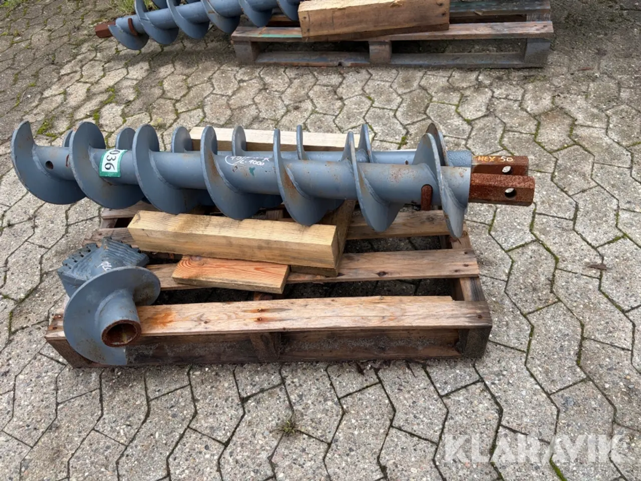 Billede 4 - Sneglebor med starter til sten materiale 2 Styk
