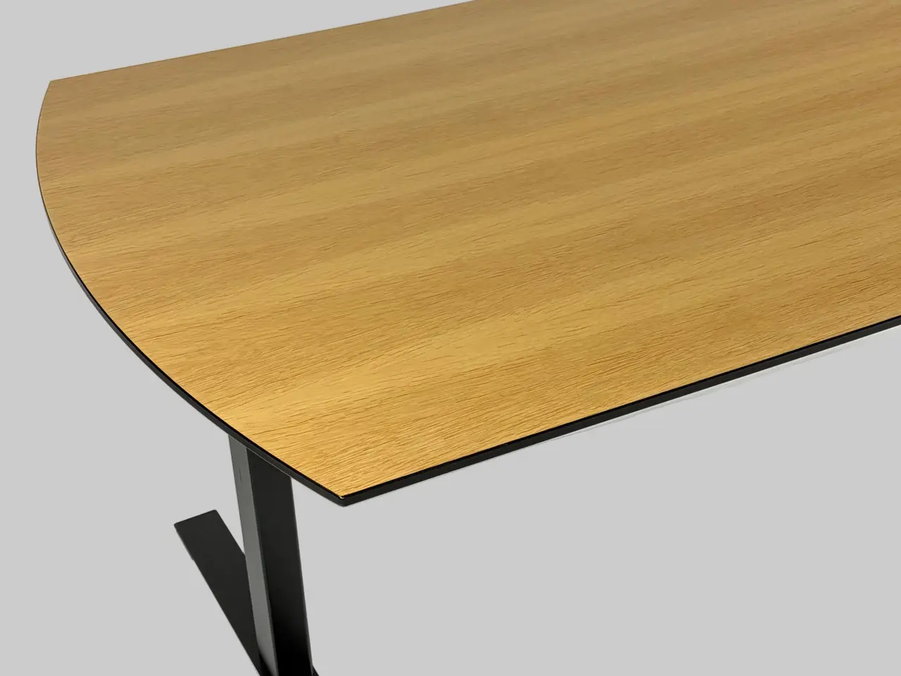 Billede 5 - Dencon Delta Bord – Natur/Sort Stel 200x100x74cm