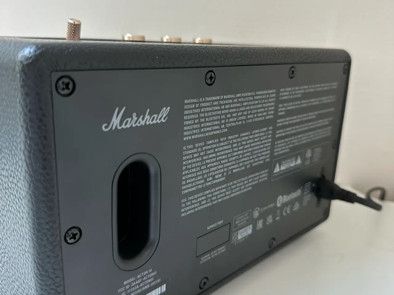 Billede 4 - Marshall Acton III Bluetooth højtaler