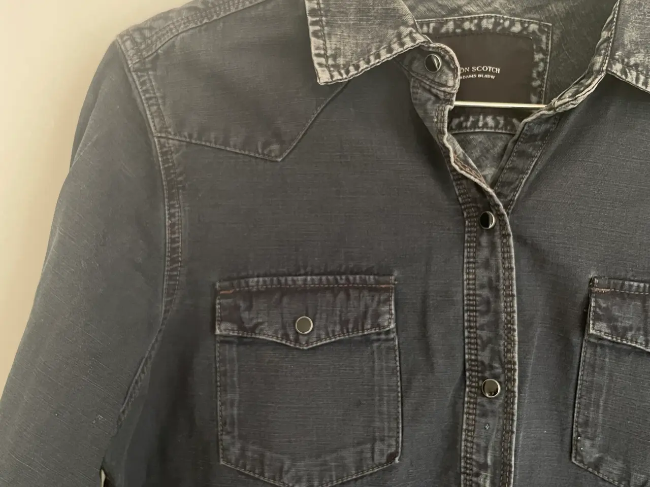 Billede 1 - Maison Scotch denim skjorte