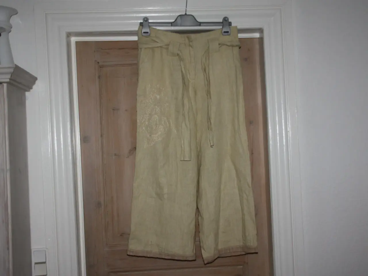 Billede 1 - STAFF bukser str. S i Hør Talje 82 cm, længde 88