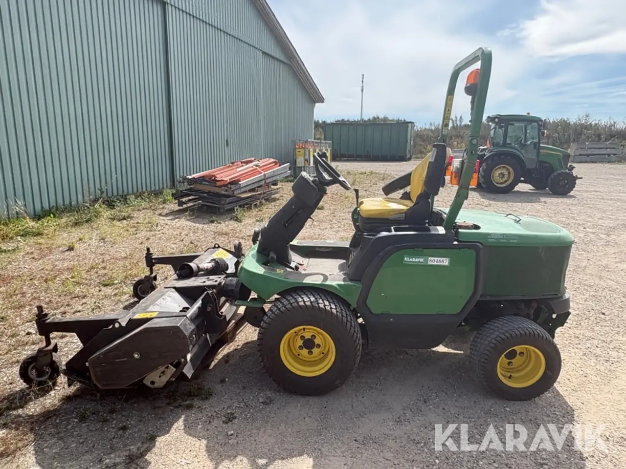 Billede 2 - Frontklipper John Deere F1400/1565 med Greentech FM18 klippebord
