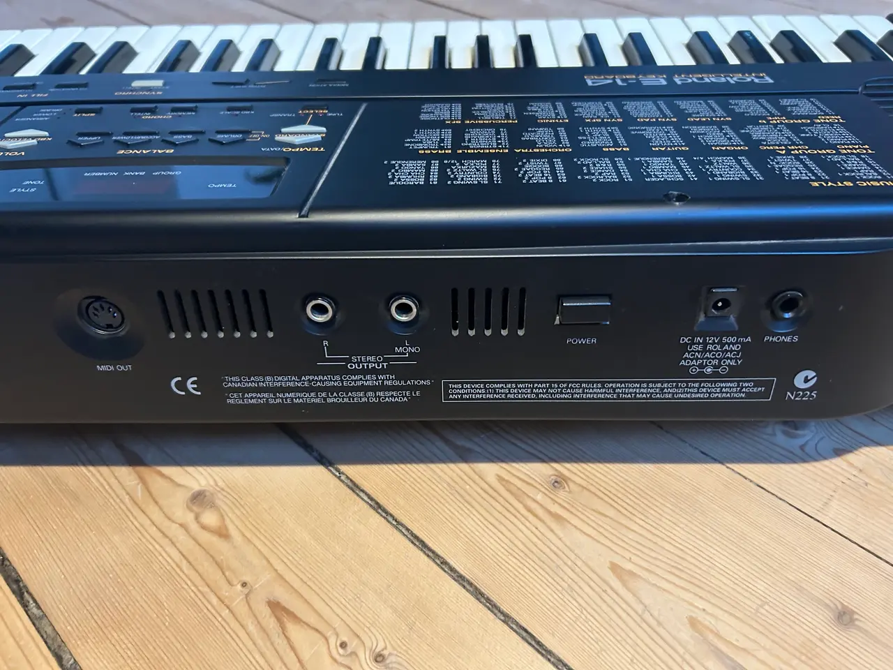 Billede 4 - Roland E-14 Keyboard