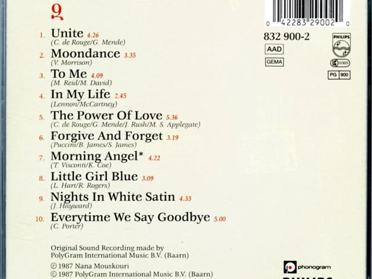 Billede 5 - Nana Mouskouri – Nana – CD