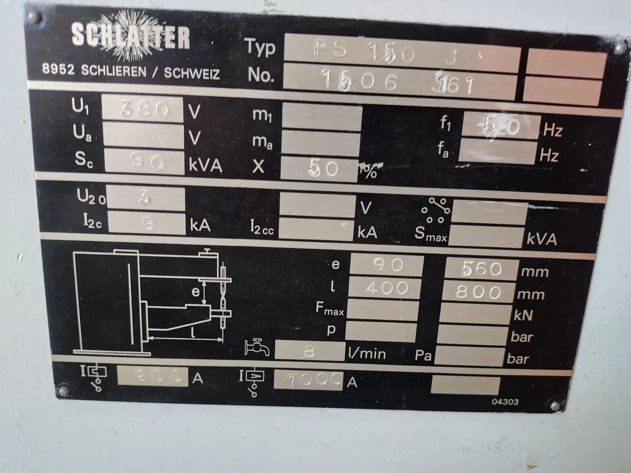 Billede 4 - Modstandssvejsemaskine SCHLATTER