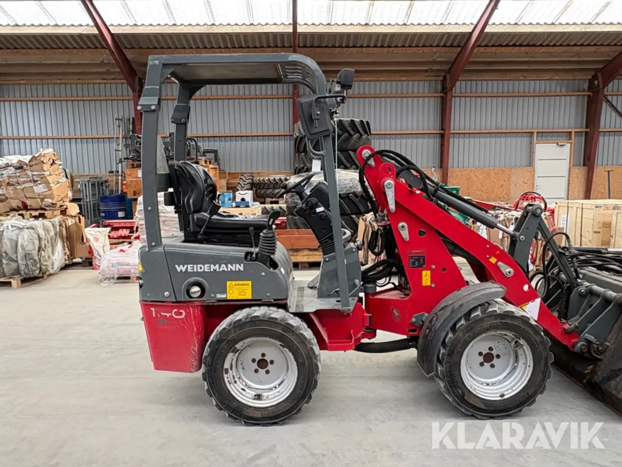 Billede 6 - Minilæsser Weidemann 1140 RL16