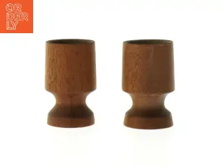Træ lysestager (str. Ø 4,7x8 cm)
