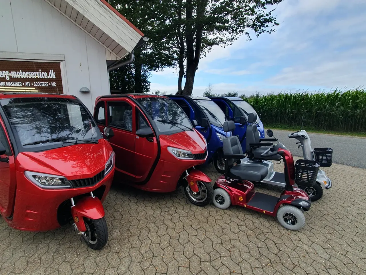 Billede 9 - Kabinescooter 30 km TILBUD