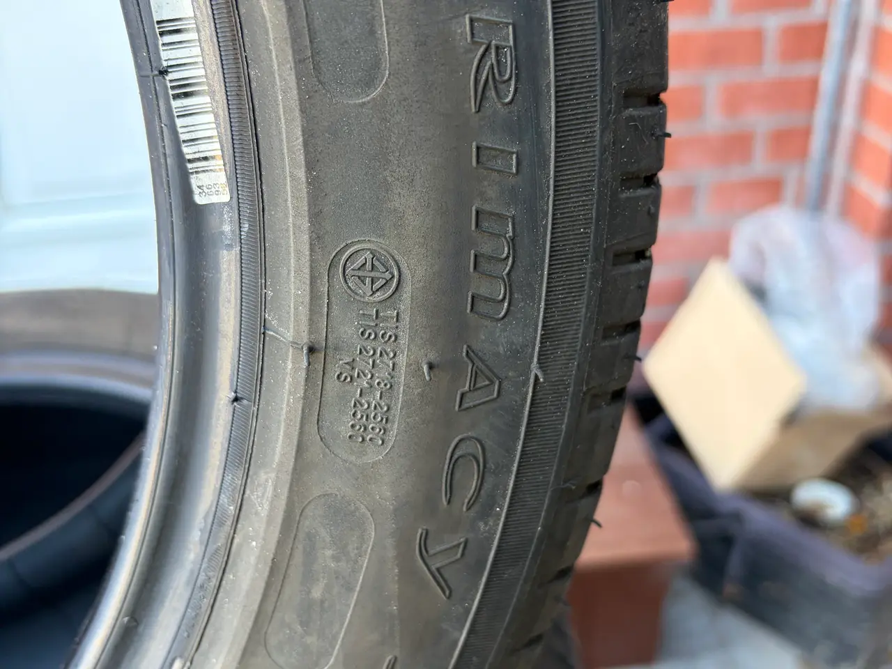 Billede 4 - Michelin Primacy 3st. 215/50-17"
