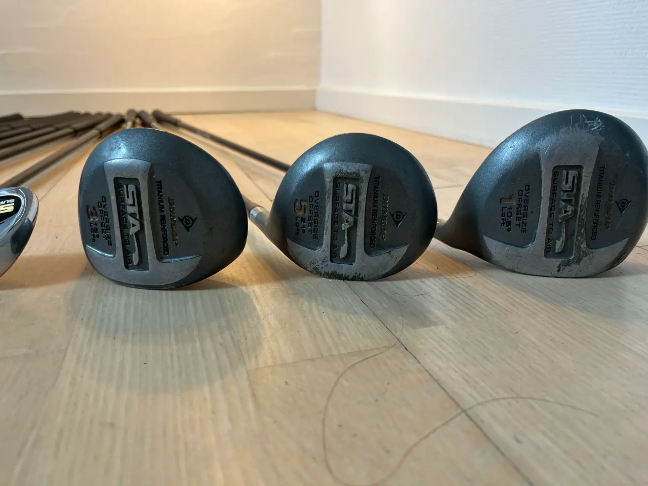 Billede 6 - Brugte men pæne Dunlop golf-jern og køller