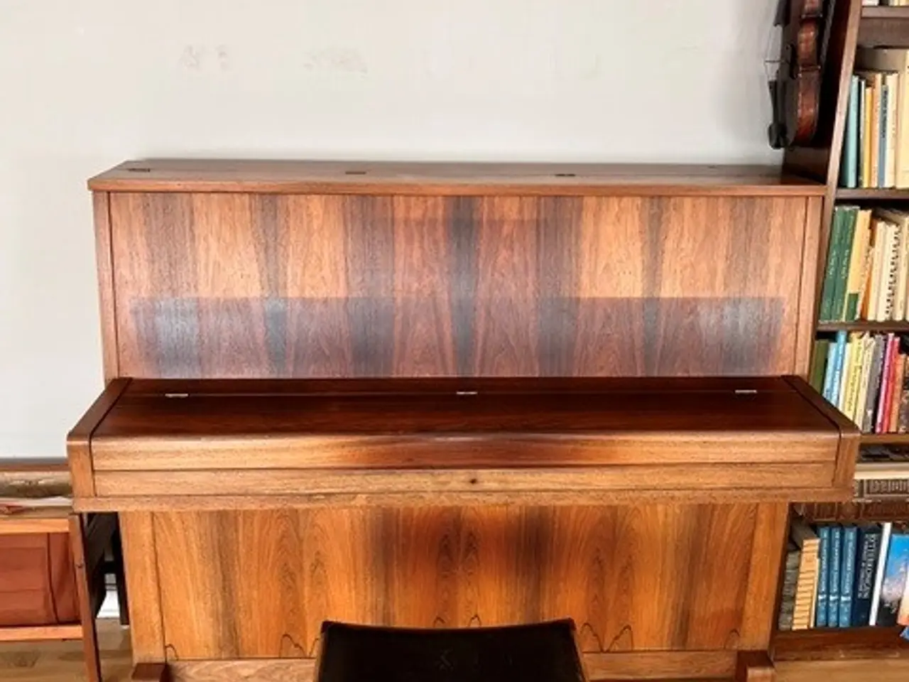 Billede 3 - Hindsberg klaver ca. 1966 i teakfiner