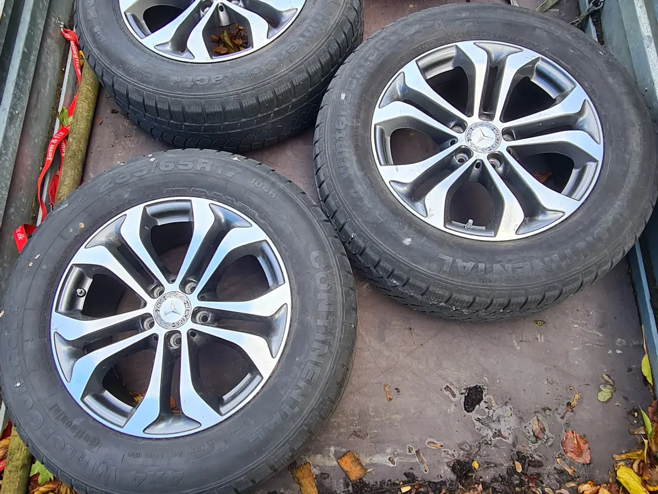 Billede 1 - Originale alufælge til Mercedes