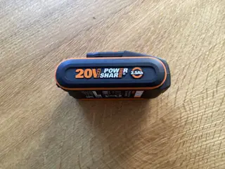 Worx batteri, helt nyt,. 20 v power share 2,5 ah.