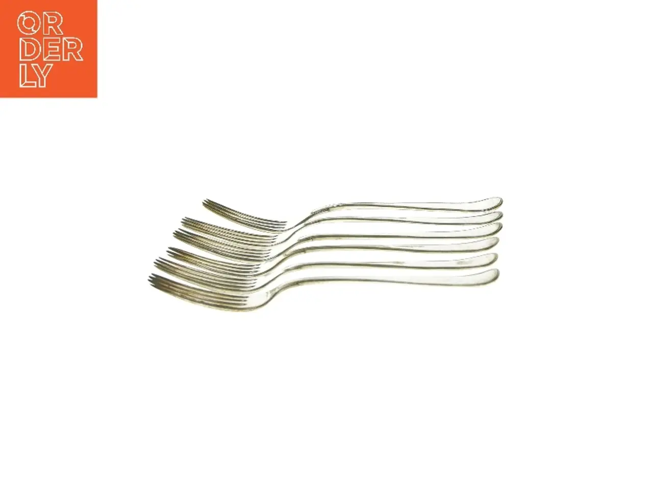 Billede 3 - Gafler (6 stk.) fra Ukendt (str. L:19cm)