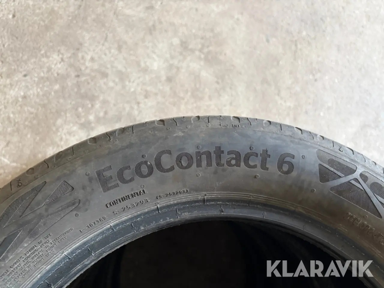 Billede 4 - Dæk Continental EcoContact 6 4 styk