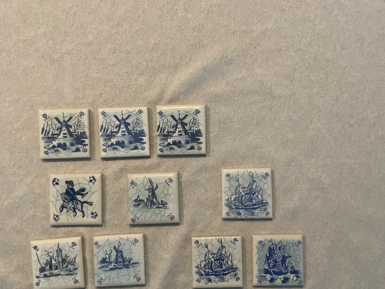 Billede 1 - Vintage Mini-kakler fra Chokoladeæsker