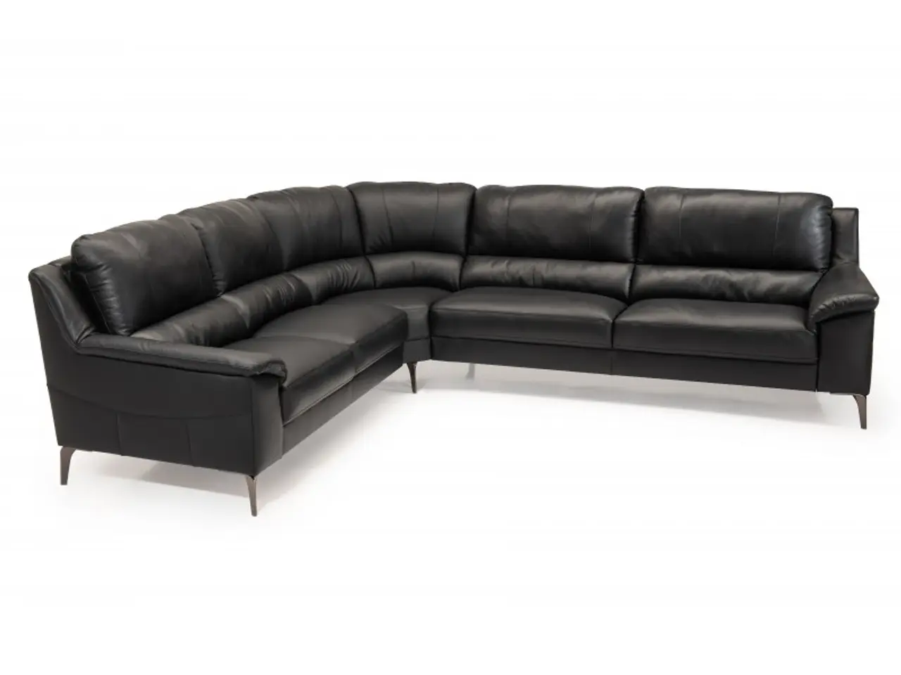 Billede 1 - Agedrup Læder Hjørnesofa