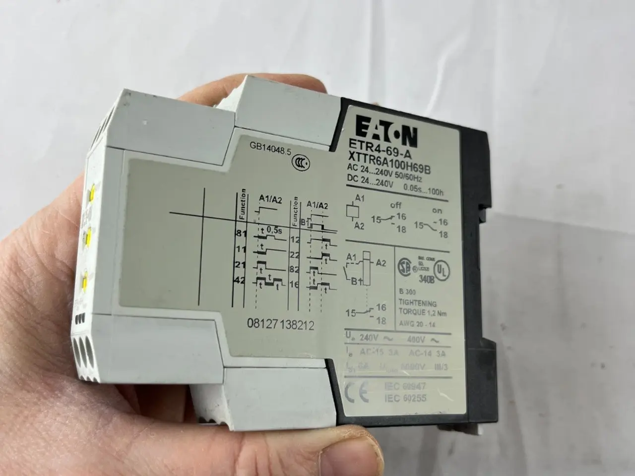 Billede 7 - Eaton ETR4-69-A Multifunction Timer relæ 24-240V