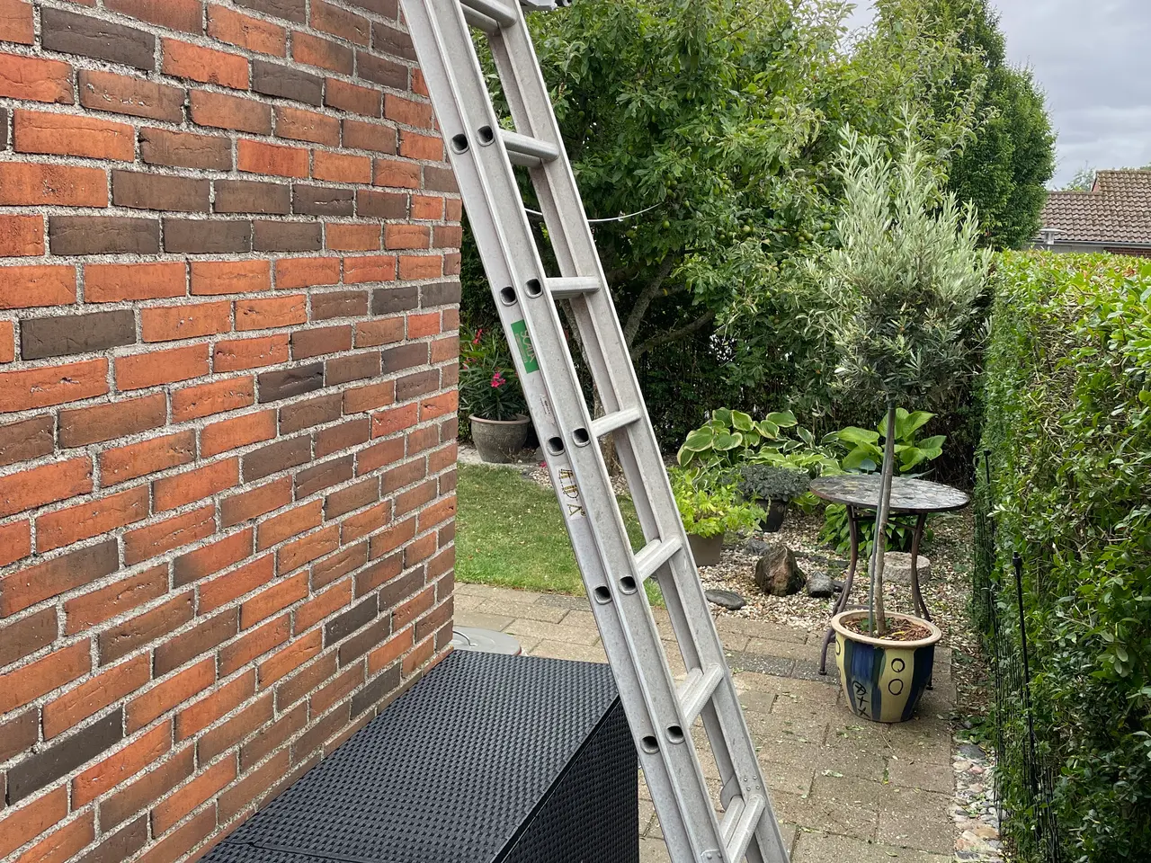 Billede 1 - Aluminumstige med 2 x 8 trin