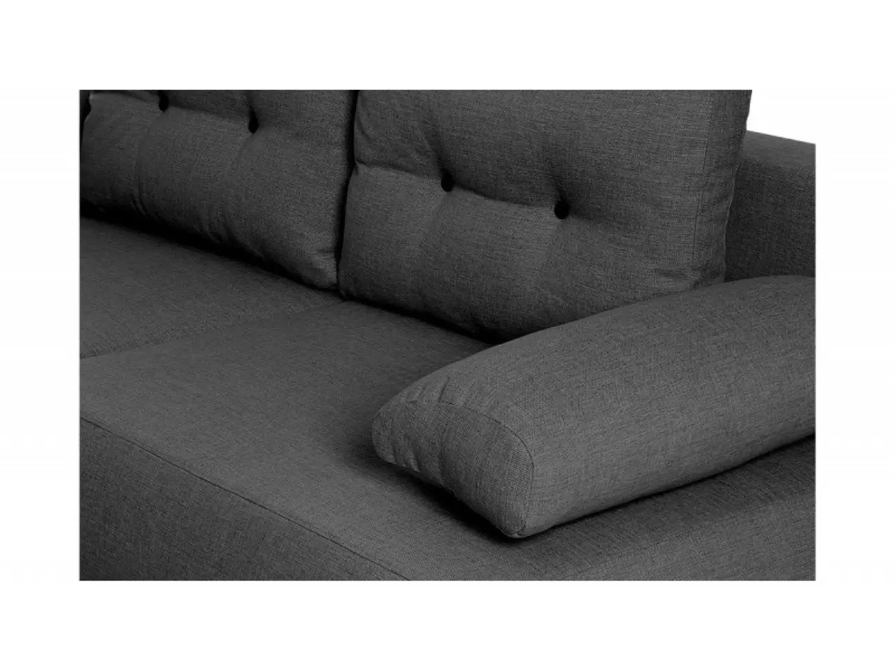 Billede 6 - Mikado sovesofa - Antracit Inari 96/Sort Inari 100