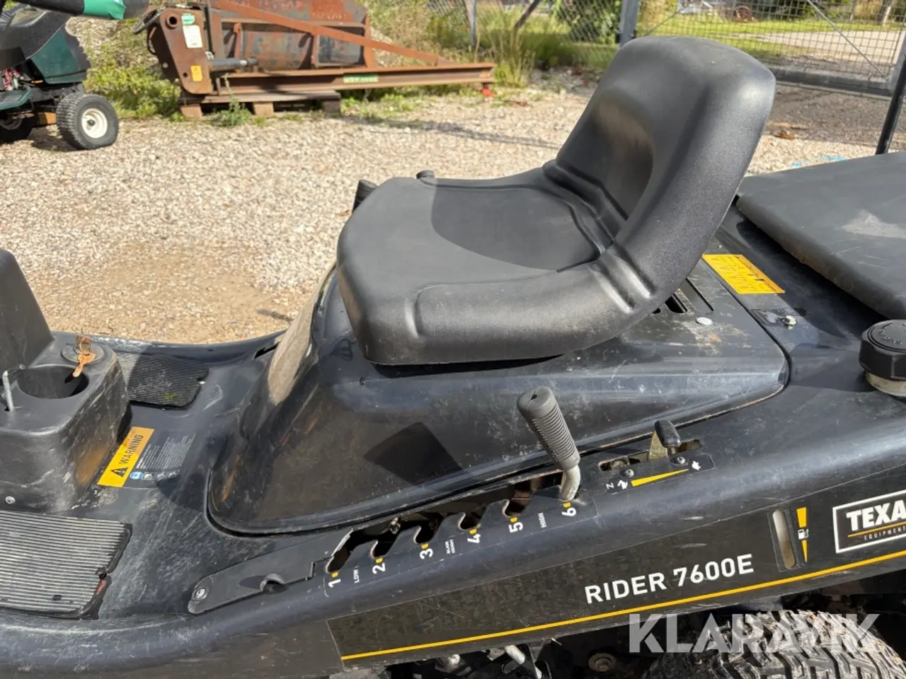 Billede 10 - Græsslåmaskine Texas Rider 7600E