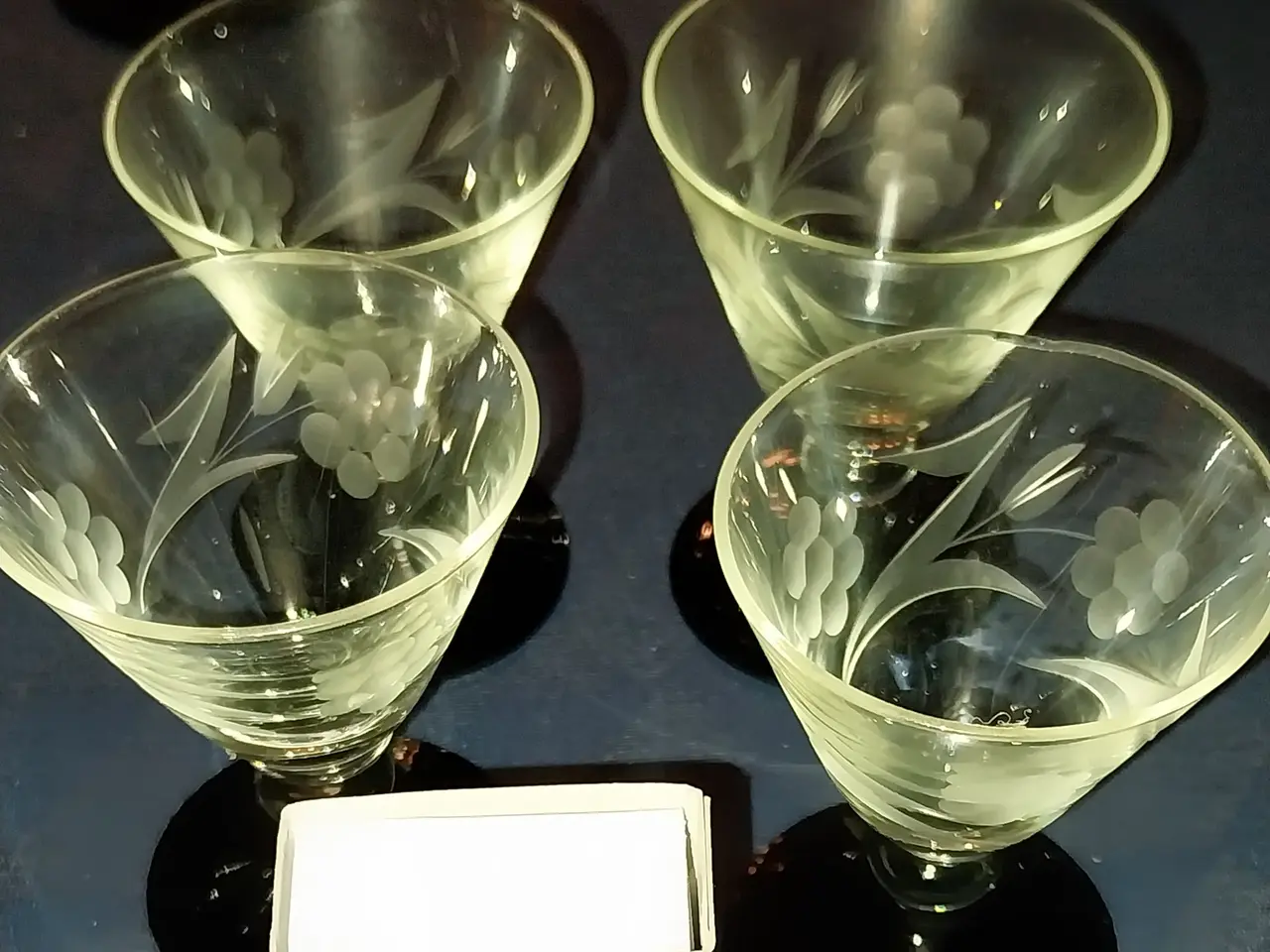 Billede 3 - Gl.  Glas bla. Holmegård