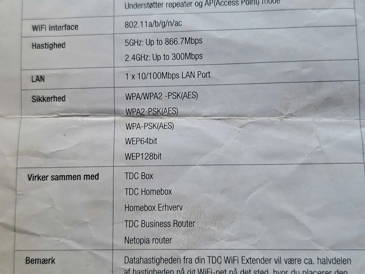 Billede 1 - WiFi extender til router
