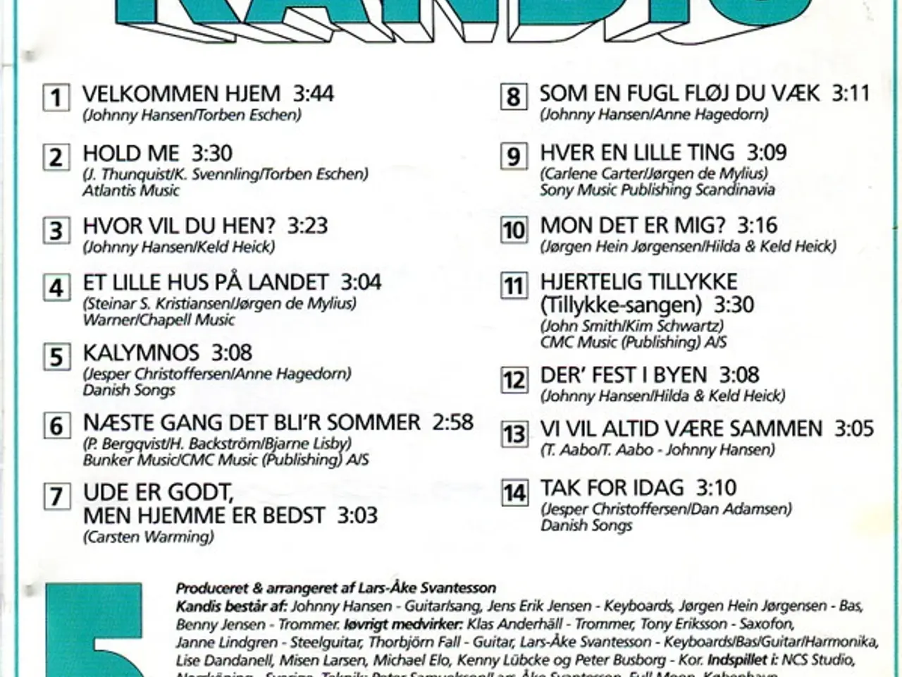 Billede 4 - Kandis – 5 – CD