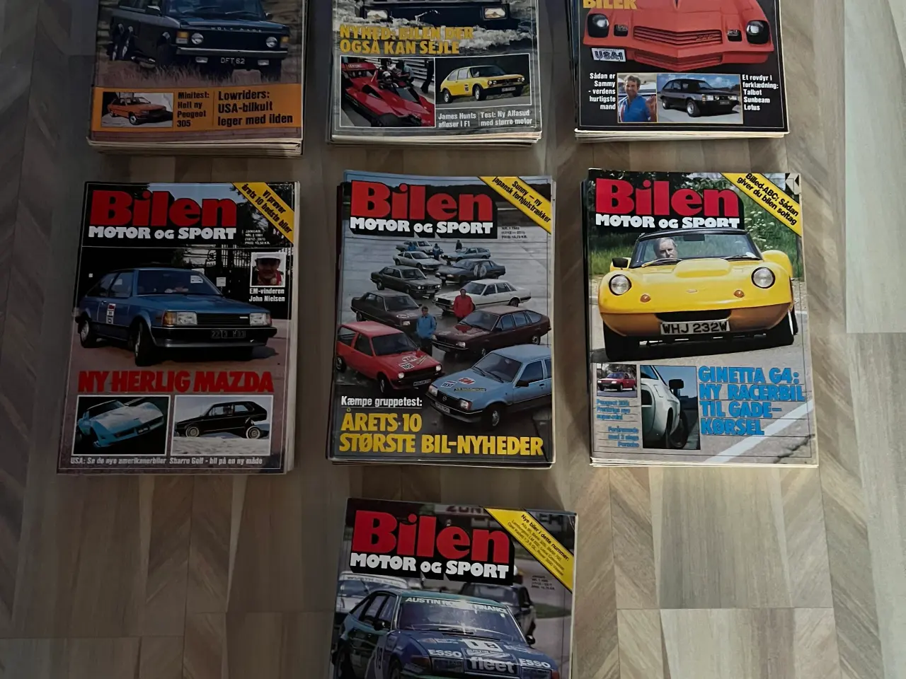 Billede 1 - Bilen  Motor & Sport årgang 1978-1984