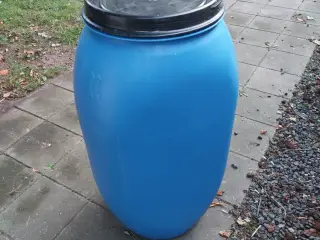 Fodertønde med låg