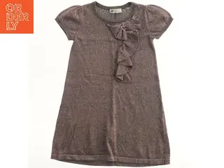 Strikkjole med kort ærme fra H&M (str. 122)