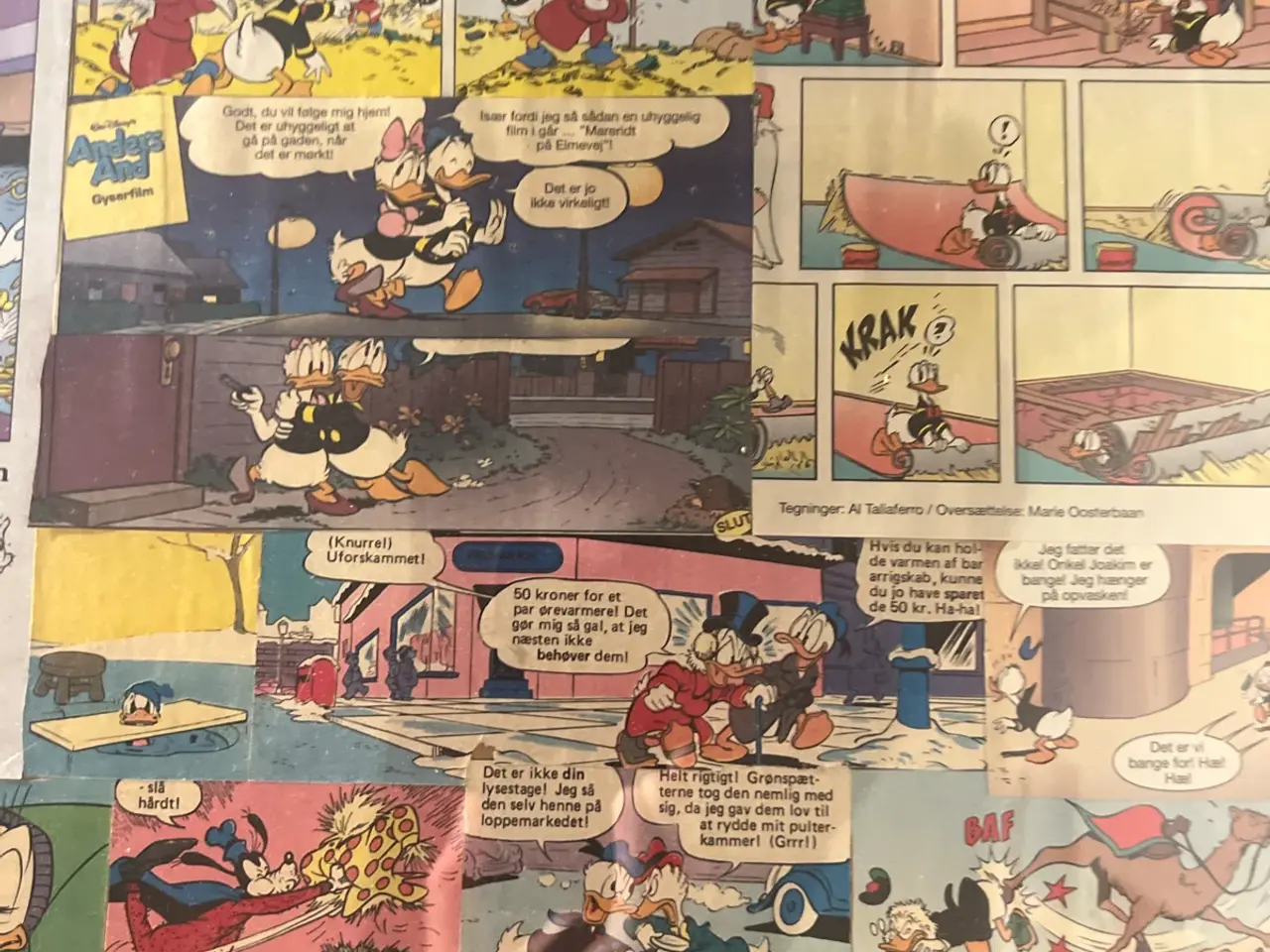 Billede 5 - Anders and plakat i ramme