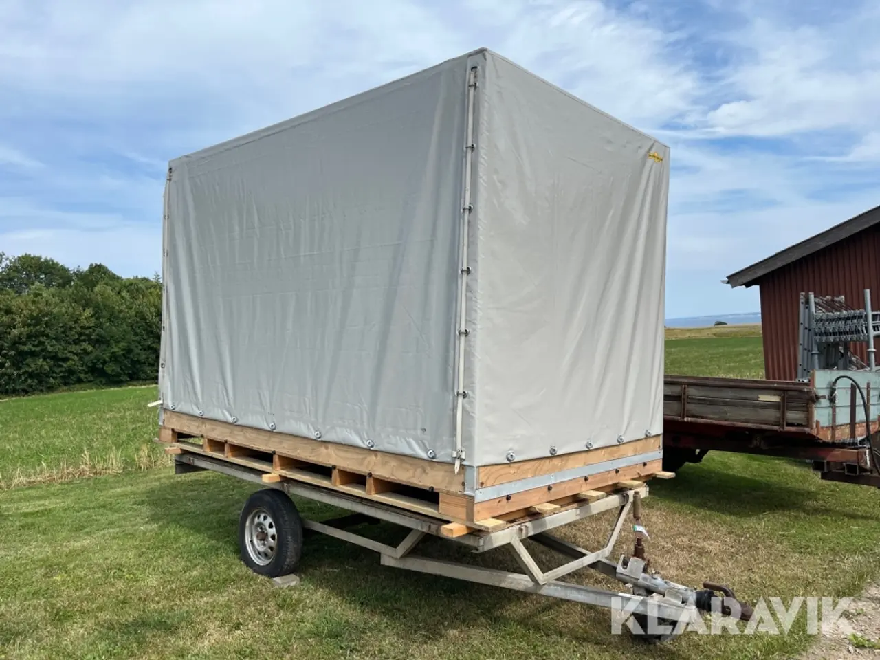 Billede 4 - Trailerkasse Humbaur inkl. trailer