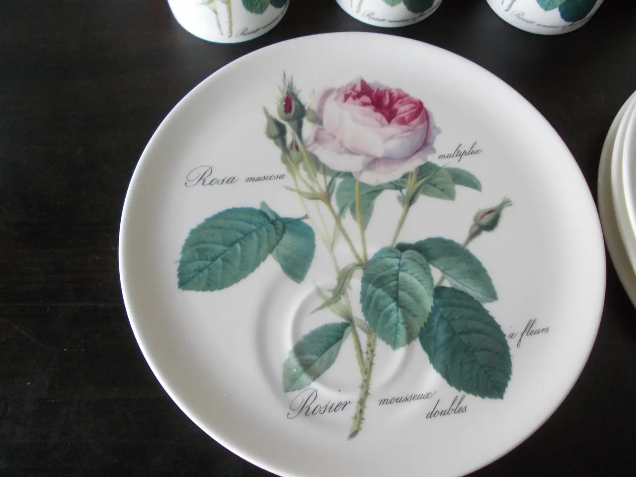 Billede 2 - Krus m.m. Redoute roses fra Roy Kirkham