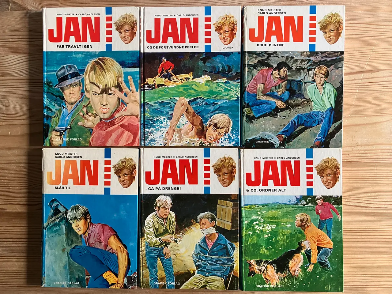 Billede 3 - NEDSAT: 35 gamle JAN bøger
