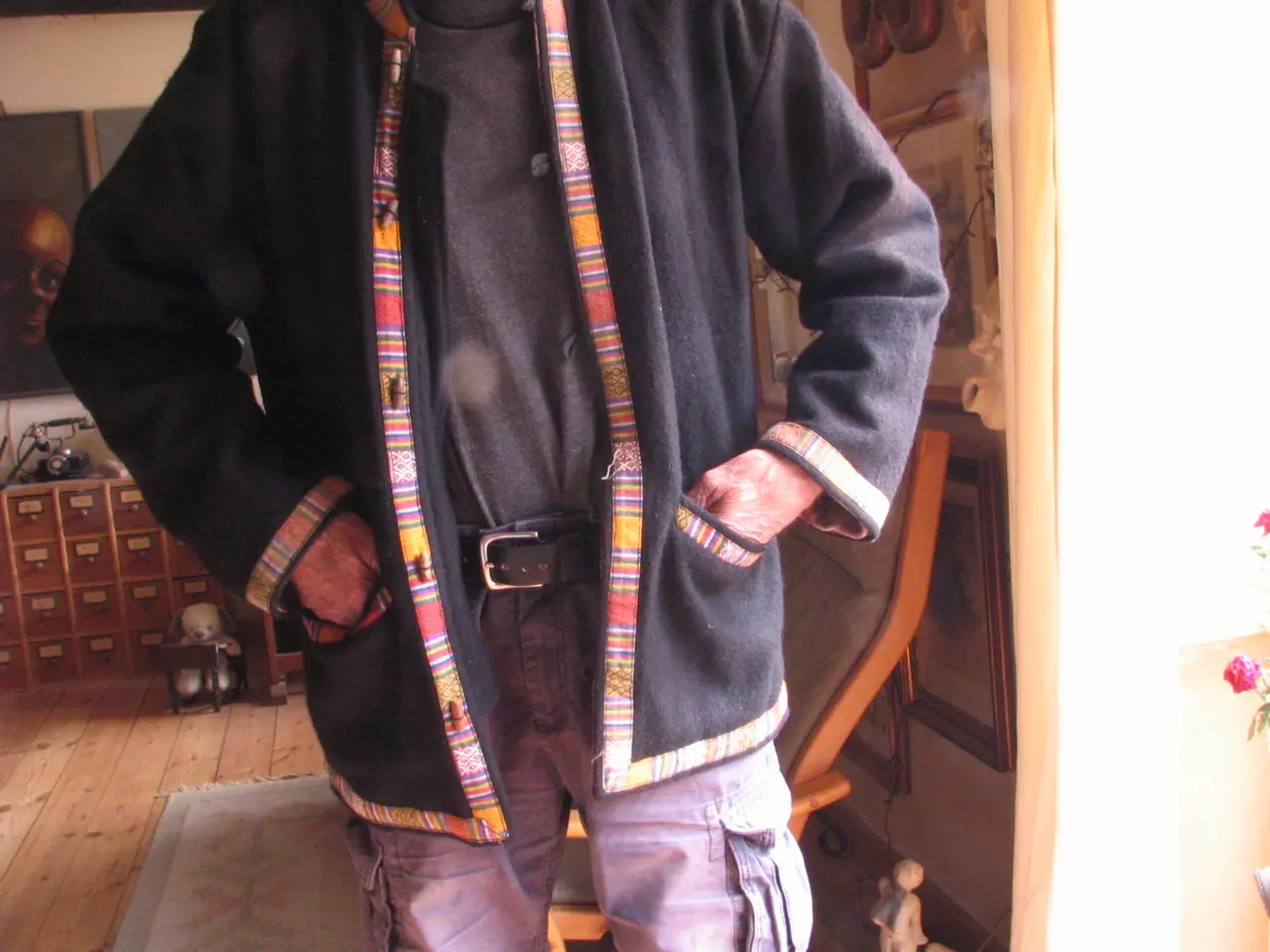 Billede 1 - Traditionel Nepalesisk jakke ca.25 år gammel