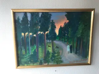 "Granskov - Aften" - Knud Kristensen