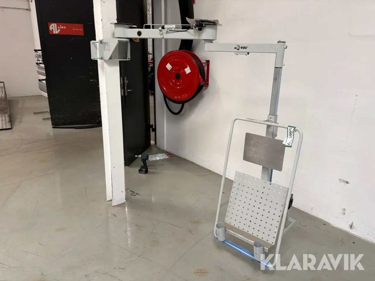 Billede 1 - Værkstøjstavle m/knækarm 3 styk AL-vac Two joint swingarm