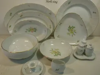 OPHØRSUDSALG på B&G "Klitrose" stel. Pris fra