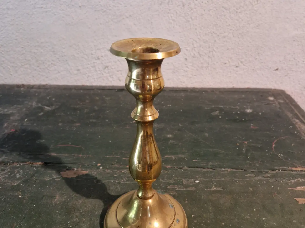 Billede 1 - Messing lysestage