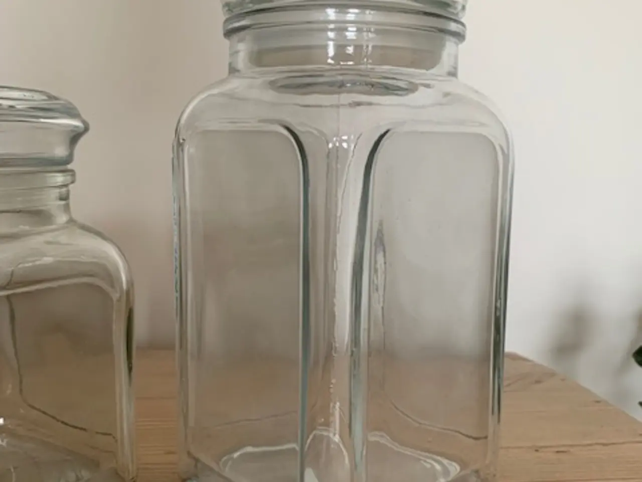 Billede 4 - Opbevaringsglas / glaskrukker / bolcheglas - retro