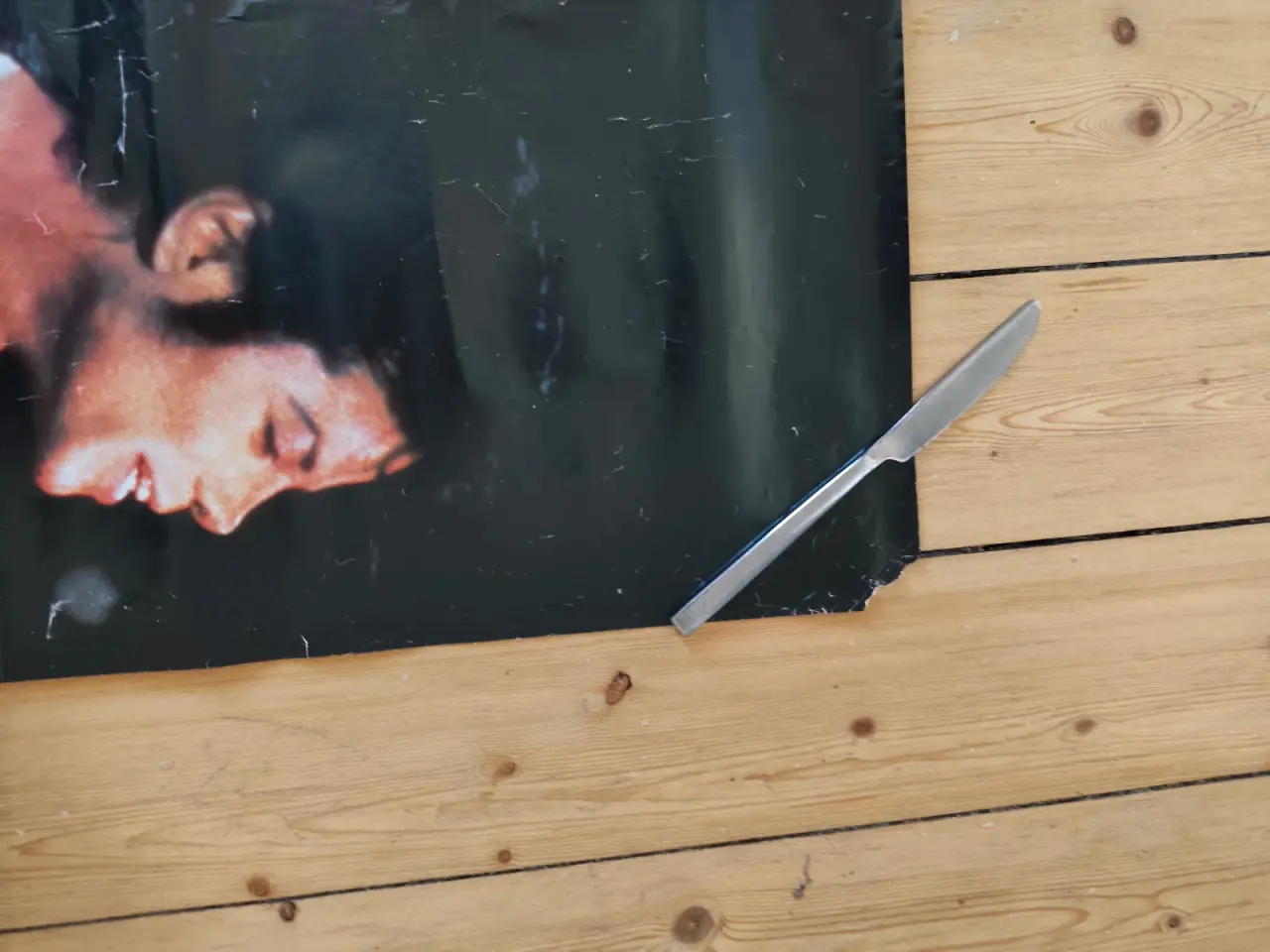 Billede 6 - Lang stor sort plakat med Michael Jackson