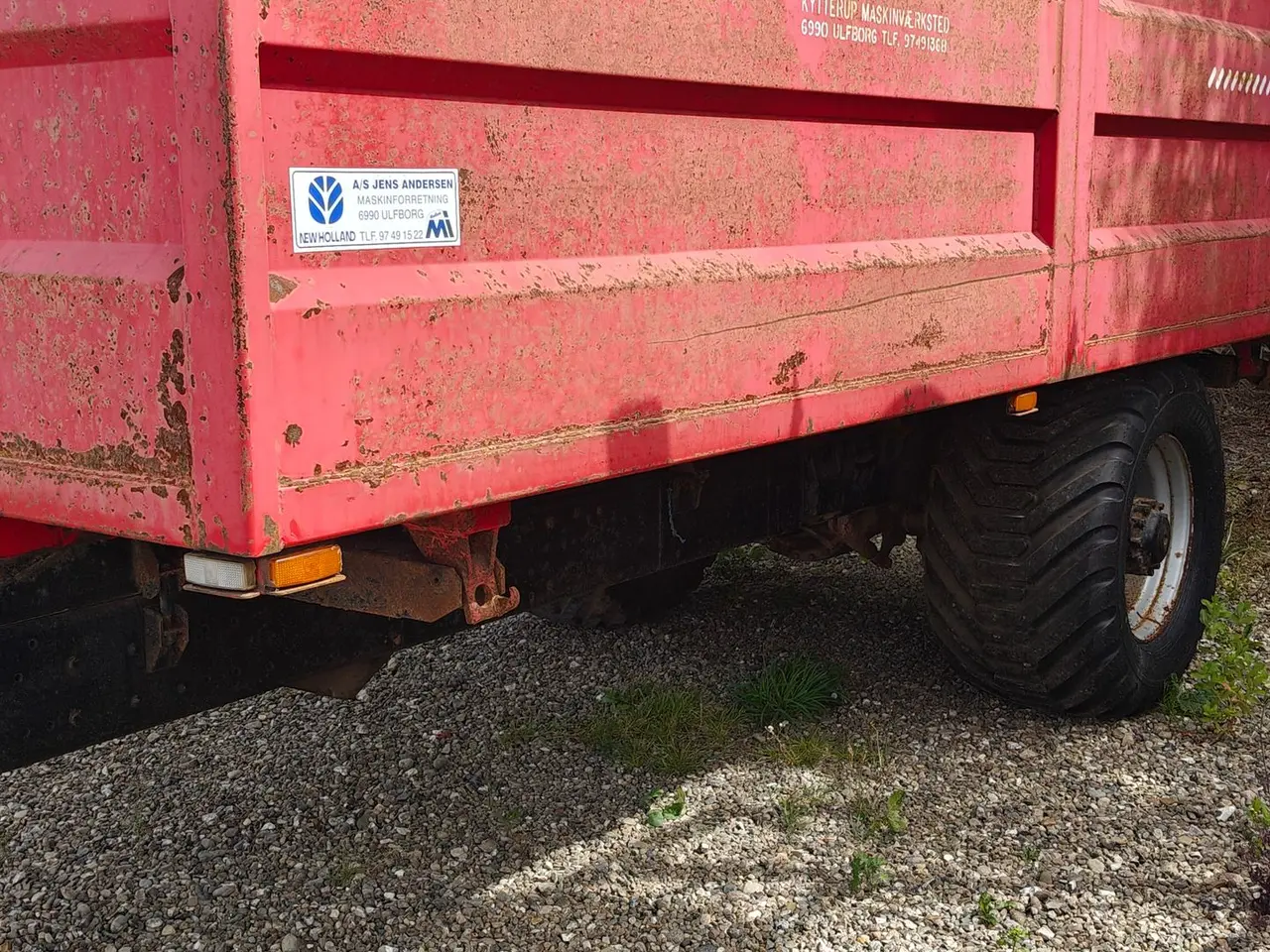 Billede 4 - - - - Tipvogn med bremser