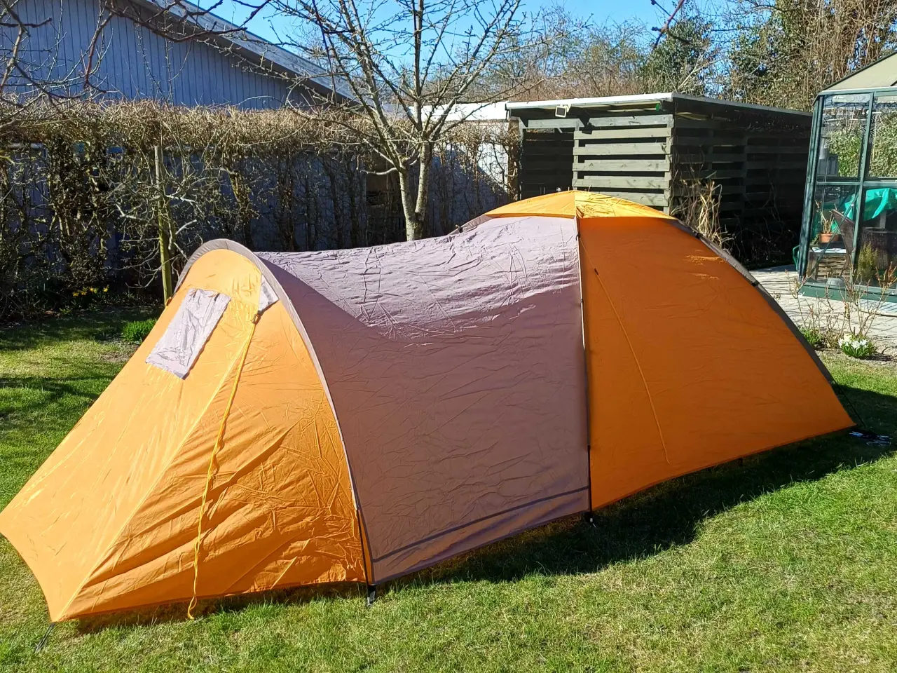Billede 2 - Campit telt m udbygning. 3 pers.