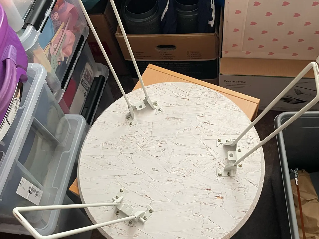 Billede 3 - Sofabord med sammenklappelige ben